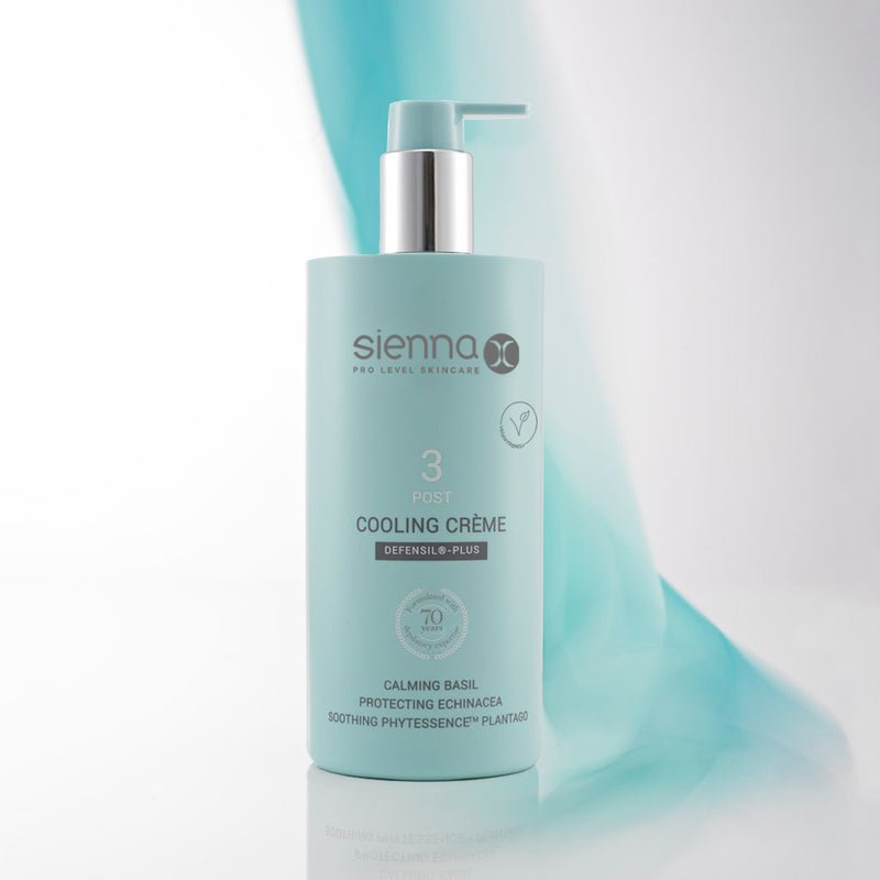 Cooling Creme with blue swish