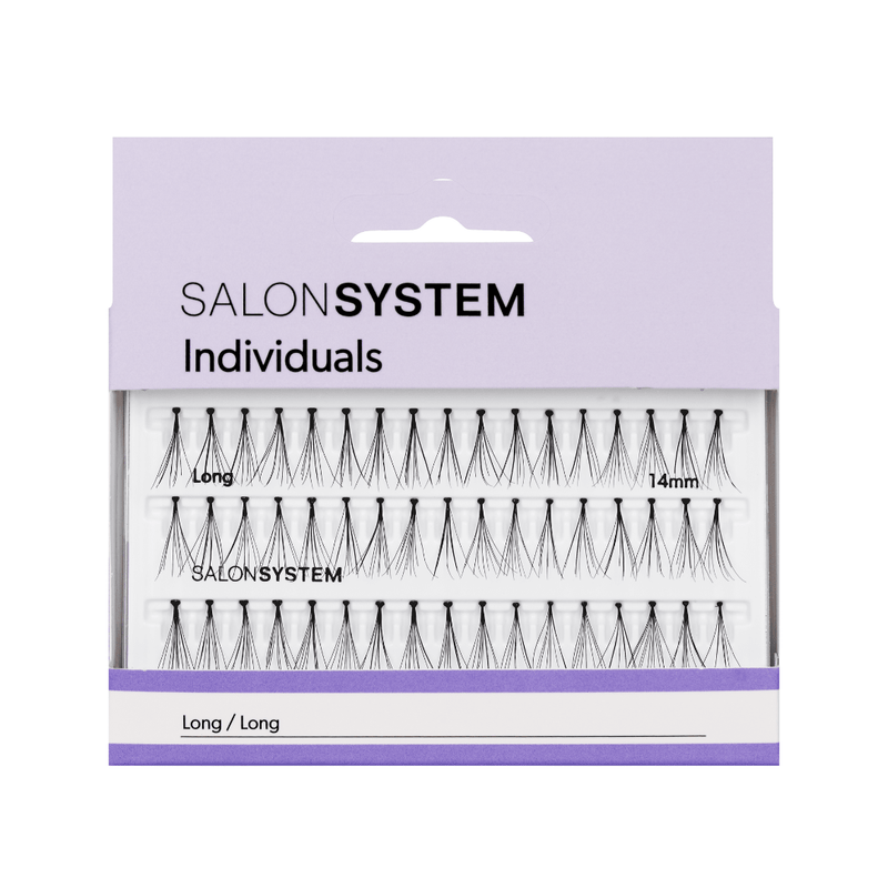 Salon System Individual Long Cluster Lashes - SalonServe Hair & Beauty Supplies Ltd