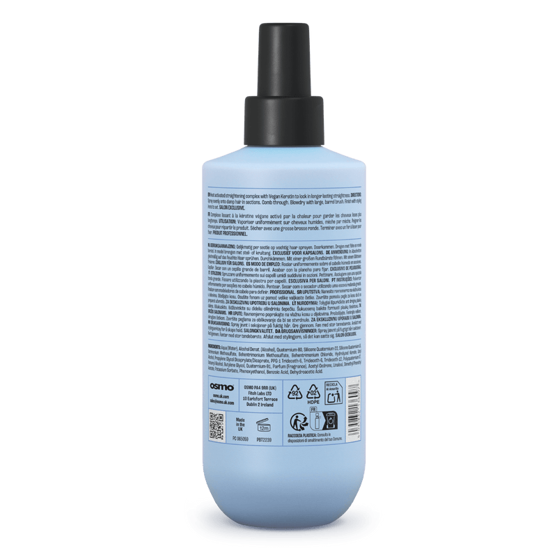 OSMO Straighten Up Smoothing Complex 250ml - SalonServe Hair & Beauty Supplies Ltd
