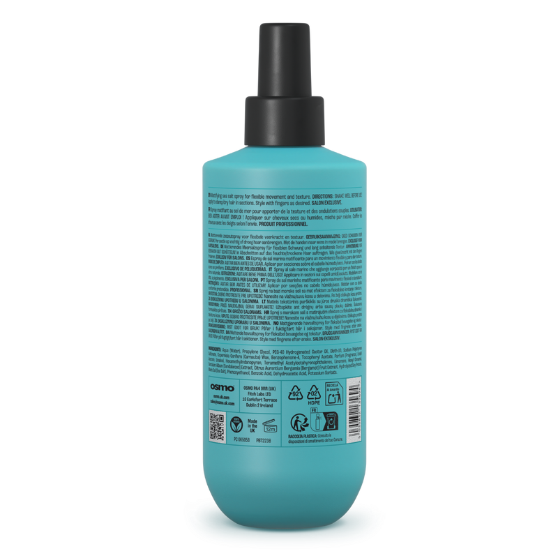 Matt Salt Spray – 250ml – Back