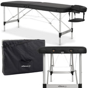 Lightweight Habys Nina Portable Massage Table Comfy Base K515 - Black - SalonServe Hair & Beauty Supplies Ltd