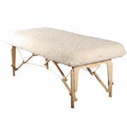 Deluxe Ultra Fleece Couch Cover - Cream - With Or Without Face Hole - SalonServe Hair & Beauty Supplies Ltd