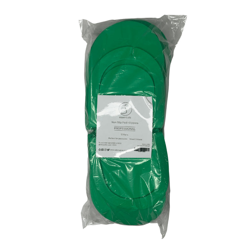 Non - Slip Pedi Slippers - 12 Pairs - SalonServe Hair & Beauty Supplies Ltd