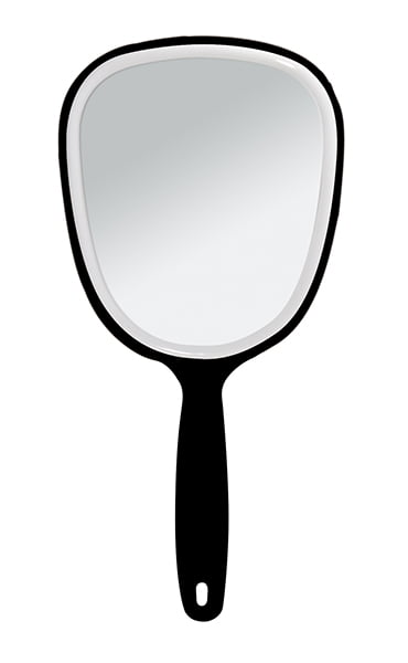 Hand Held Mirror - SalonServe Hair & Beauty Supplies Ltd