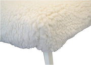 Deluxe Ultra Fleece Couch Cover - Cream - With Or Without Face Hole - SalonServe Hair & Beauty Supplies Ltd