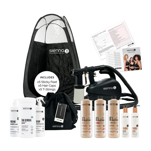 sienna x spary tanning kit TS700