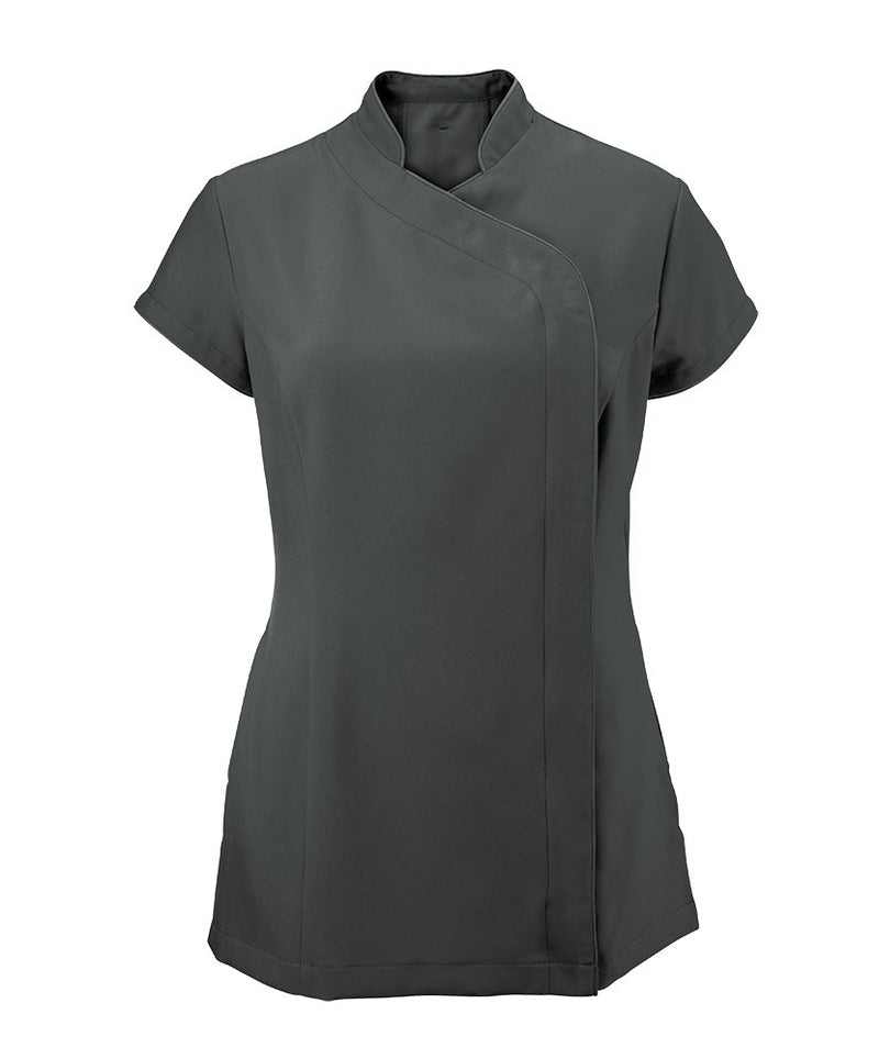 charcol zip tunic
