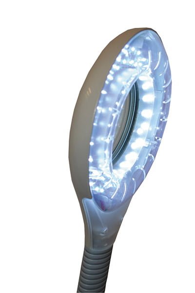 High Magnification LED Lamp Table Standing - SalonServe Hair & Beauty Supplies Ltd