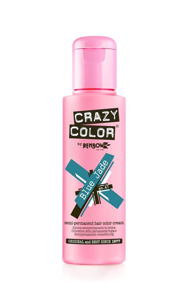 Crazy Color - 67 Blue Jade 100ml - SalonServe Hair & Beauty Supplies Ltd