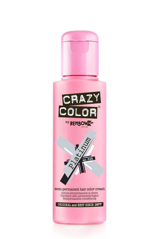 Crazy Color - 28 Platinum 100ml - SalonServe Hair & Beauty Supplies Ltd