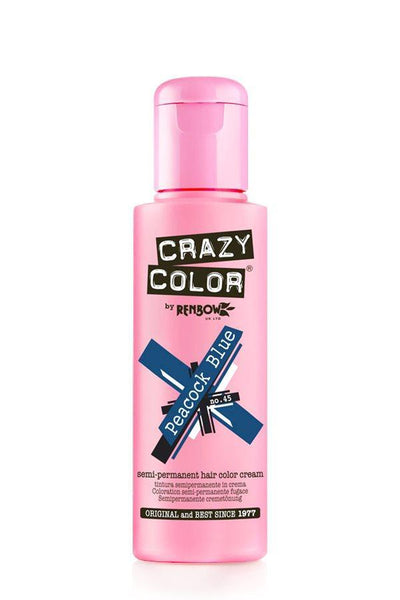 Crazy Color - 45 Peacock Blue 100ml | Professional Hair Colouring