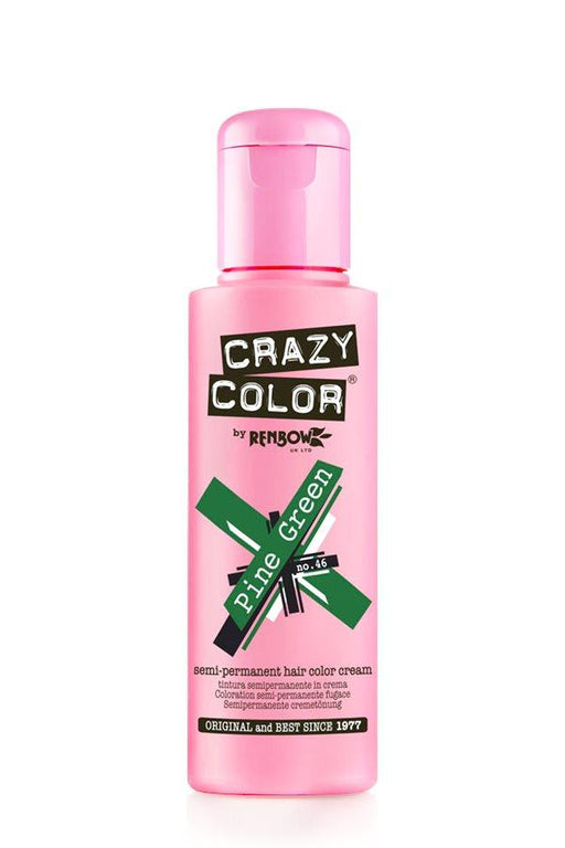 Crazy Color - 46 Pine Green 100ml - SalonServe Hair & Beauty Supplies Ltd