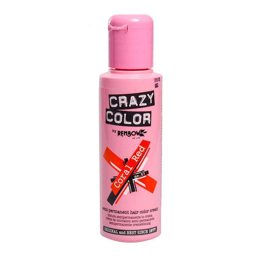 Crazy Color - 57 Coral Red 100ml - SalonServe Hair & Beauty Supplies Ltd