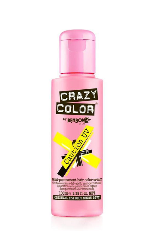 Crazy Color - 77 Caution UV 100ml - SalonServe Hair & Beauty Supplies Ltd