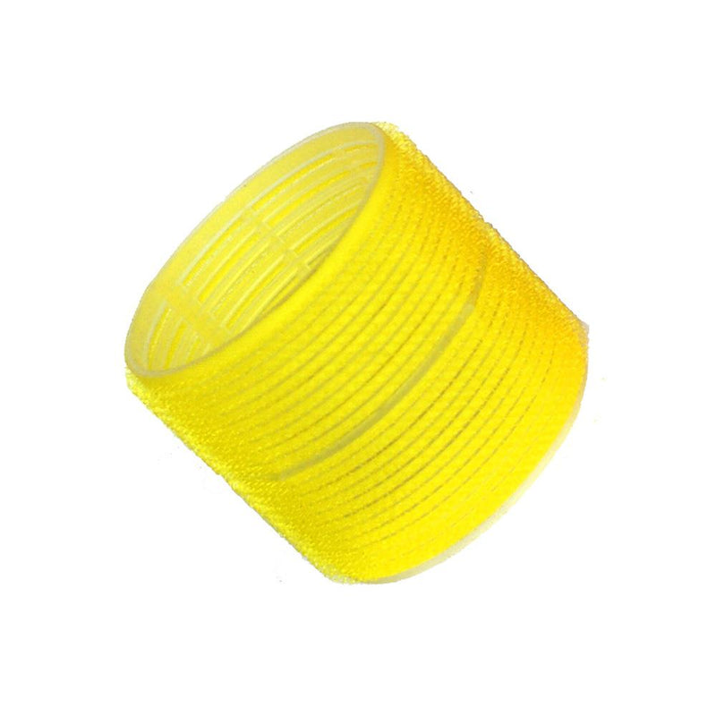 Hair Tools - Jumbo Cling Rollers 66mm Yellow - SalonServe Hair & Beauty Supplies Ltd