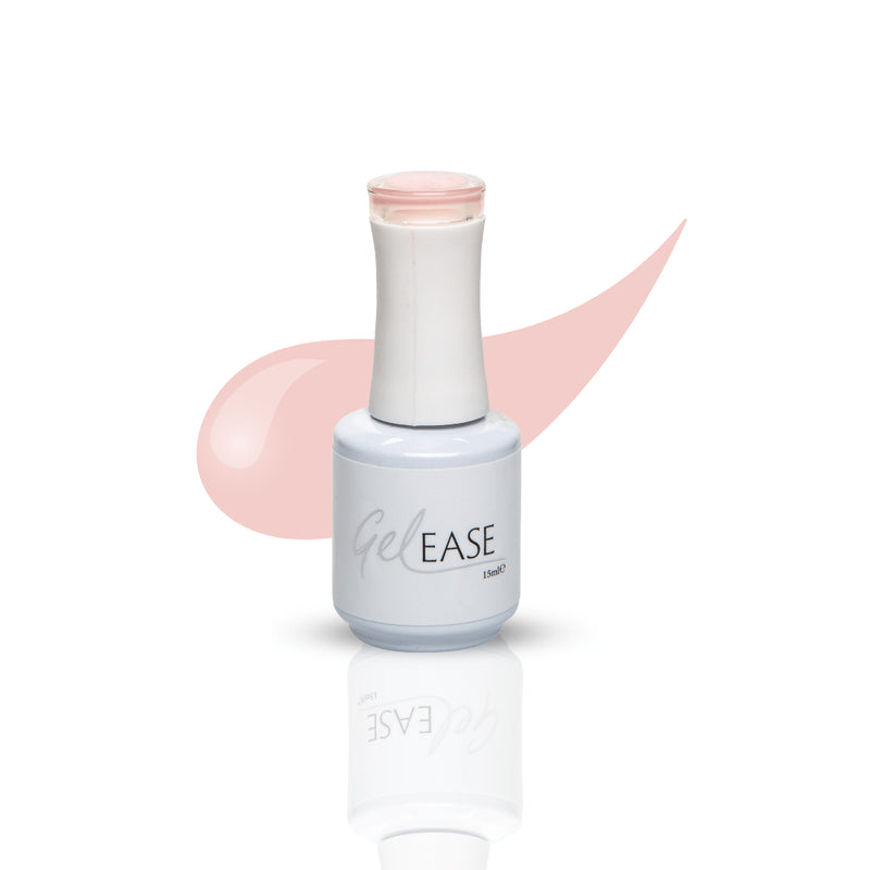 Gelease gel nails pink nude clairty