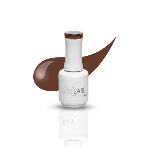 Gelease gel nails chocoholic brown