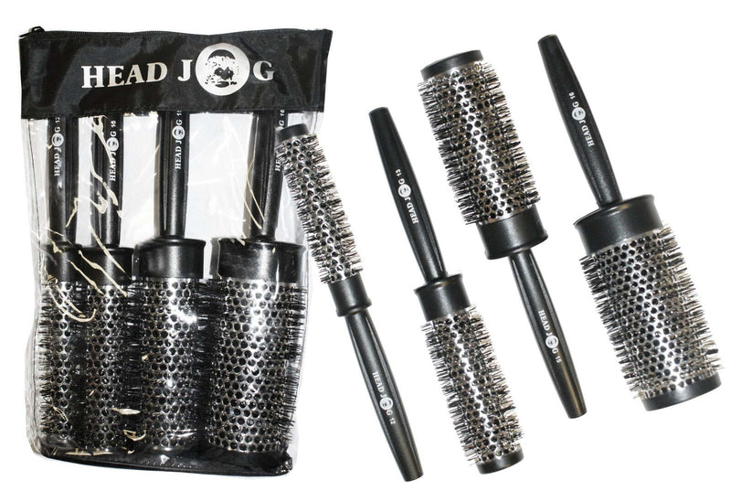 Head Jog - Quad Brush Set - Black
