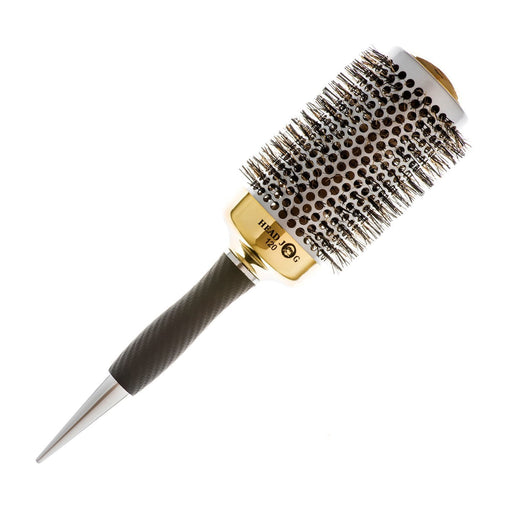 Head Jog 120 - Gold Thermal Ceramic Brush 53mm - SalonServe Hair & Beauty Supplies Ltd