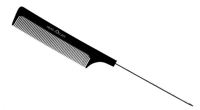 Head Jog 203 - Pintail Comb Black - SalonServe Hair & Beauty Supplies Ltd