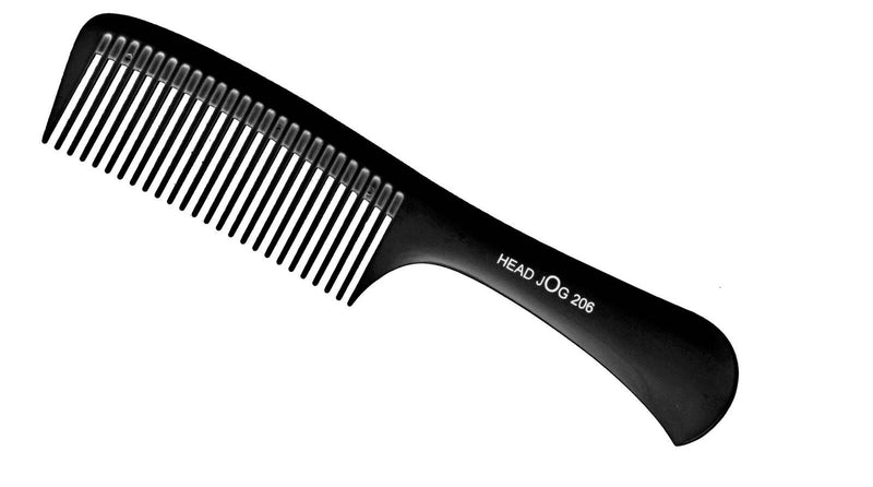 Head Jog 206 - Detangle Comb Black - SalonServe Hair & Beauty Supplies Ltd
