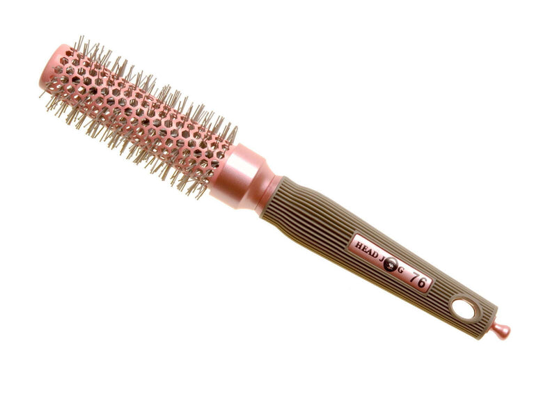 Head Jog 76 - 25mm Pink Ceramic Ionic Radial Brush - SalonServe Hair & Beauty Supplies Ltd