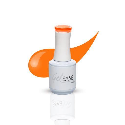 Gelease gel nails Neon Orange