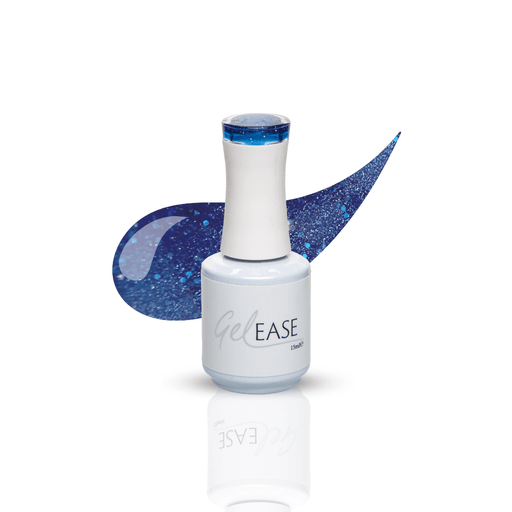 Gelease 15ml Soak off Polish Gel - Sapphire Sparkle - SalonServe Hair & Beauty Supplies Ltd