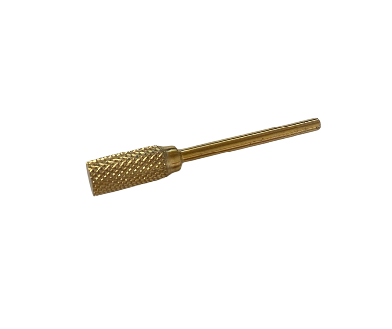 Gold Barrel Carbide Nail Drill Bit