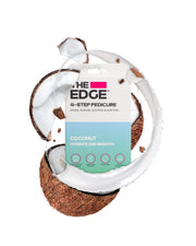 COCONUT the edge 4 step pedicure kit in a box