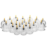 Habys Fireless Vacuum Cupping Set with Pump - 14 or 24 Piece Set - SalonServe Hair & Beauty Supplies Ltd