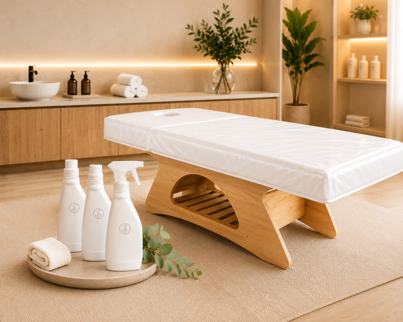 Hygiene Pack - PVC Couch Cover & Decontamination Spray Trio