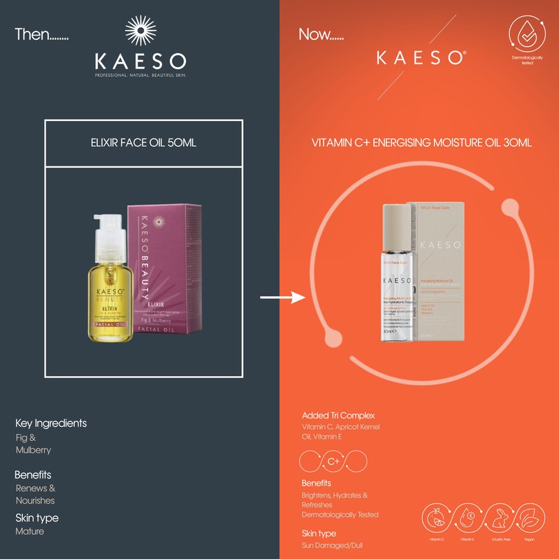 Kaeso Vitamin C+ Energising Moisture Oil 30ml