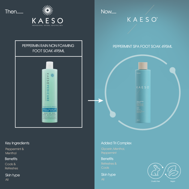 KAESO Pedicure Peppermint Spa Foot Soak 495ml
