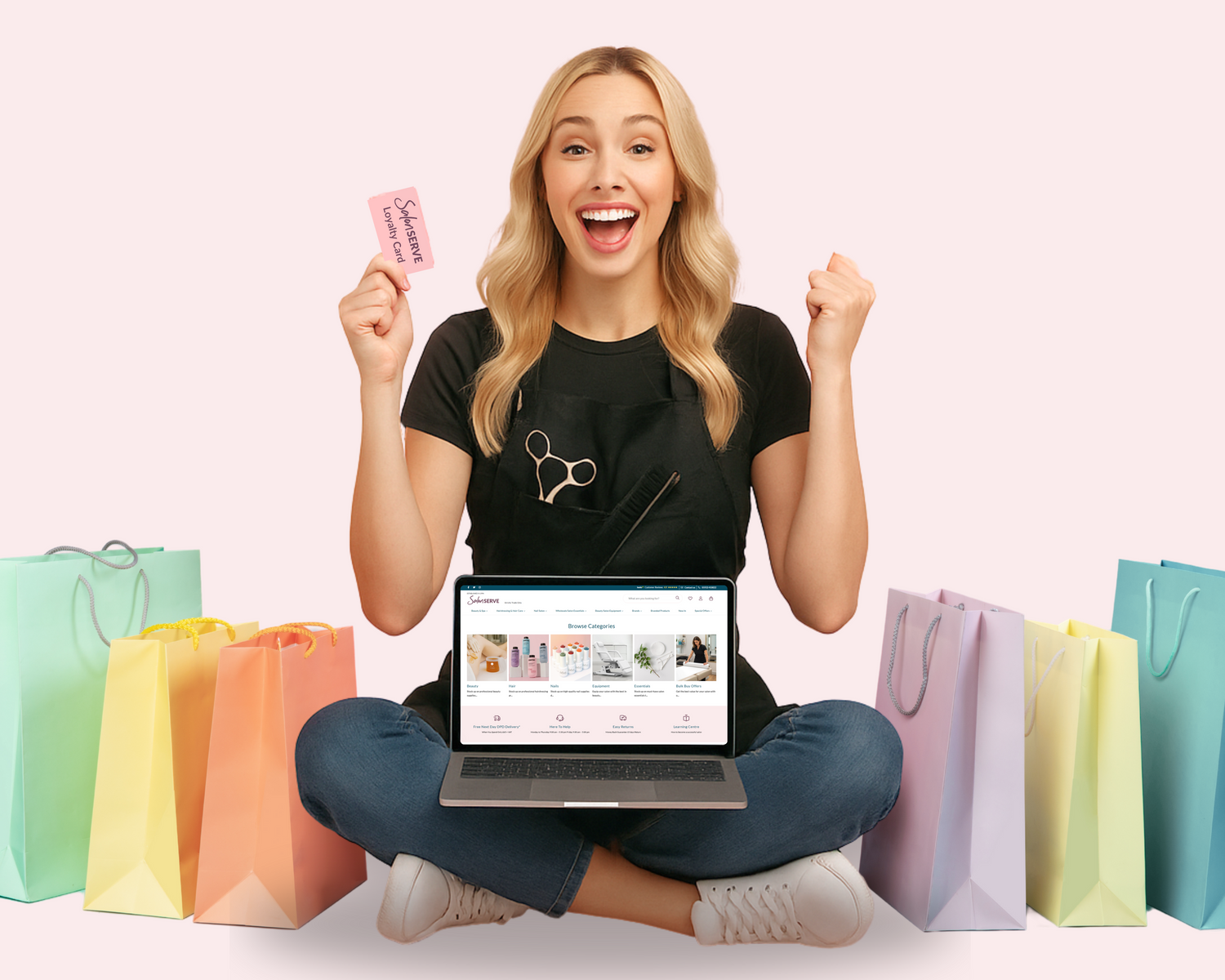 loyalty rewards salonserve lady