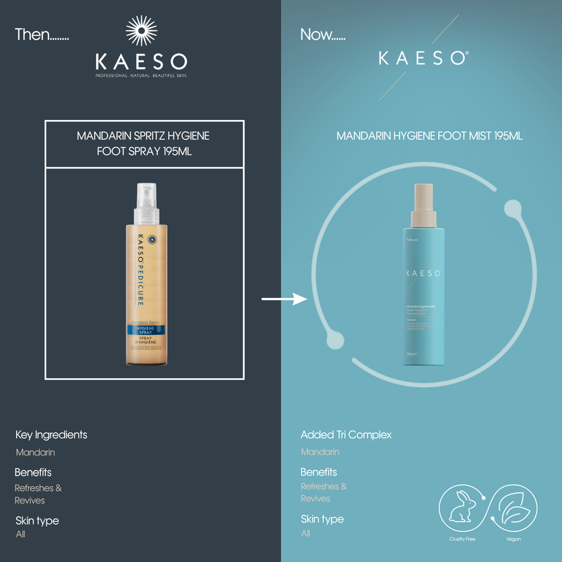 KAESO Pedicure Mandarin Hygiene Mist 195ml