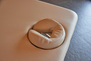Habys Integral Extra Wide Massage Therapy Table - Light Wood & Cream - SalonServe Hair & Beauty Supplies Ltd