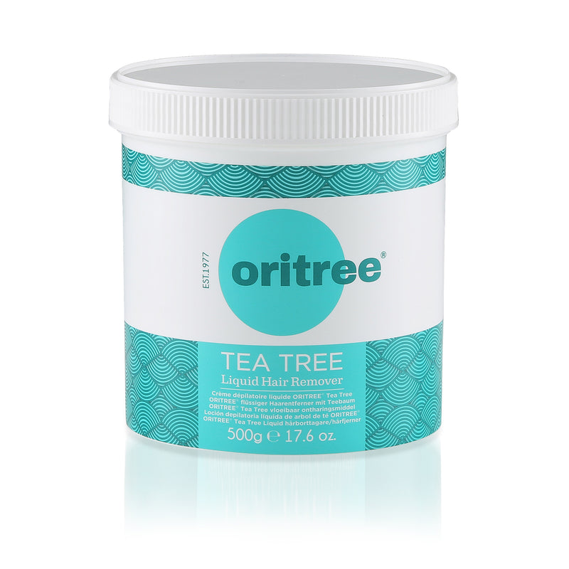 Oritree Tea Tree Liquid Hair Remover wax pot 500g