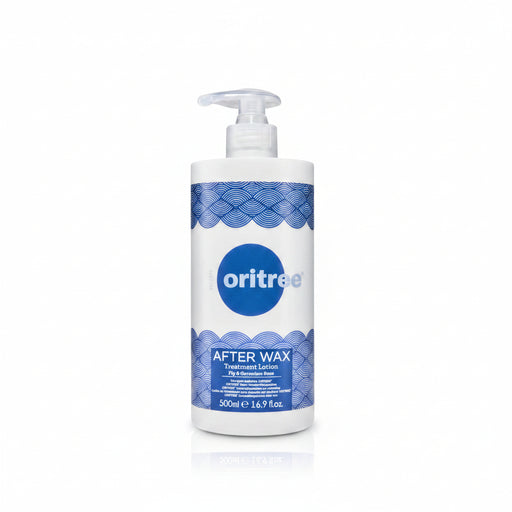 Oritree After Wax Lotion With Fig & Geranium Rose in a pump bottle 500ml