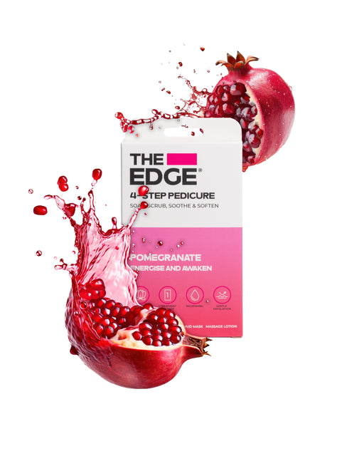 POMEGRANATE 4 step pedicure kit in a box
