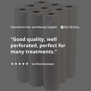 White Comfort Recycled Couch Roll 20" (Case of 9) - SalonServe Hair & Beauty Supplies Ltd