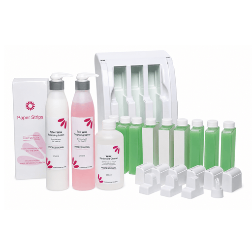 Small Roller Wax Starter Kit - With Tea Tree Wax - SalonServe Hair & Beauty Supplies Ltd