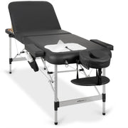 Habys Adele Portable Massage Table 70 Comfy Base K515 - Black - SalonServe Hair & Beauty Supplies Ltd