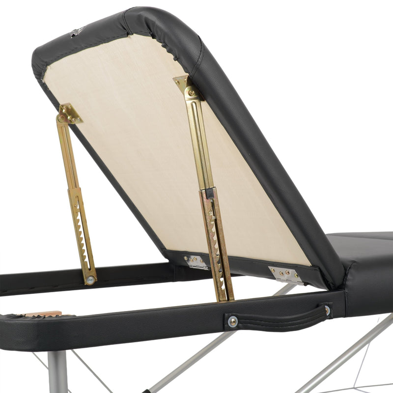 Habys Adele Portable Massage Table 70 Comfy Base K515 - Black - SalonServe Hair & Beauty Supplies Ltd