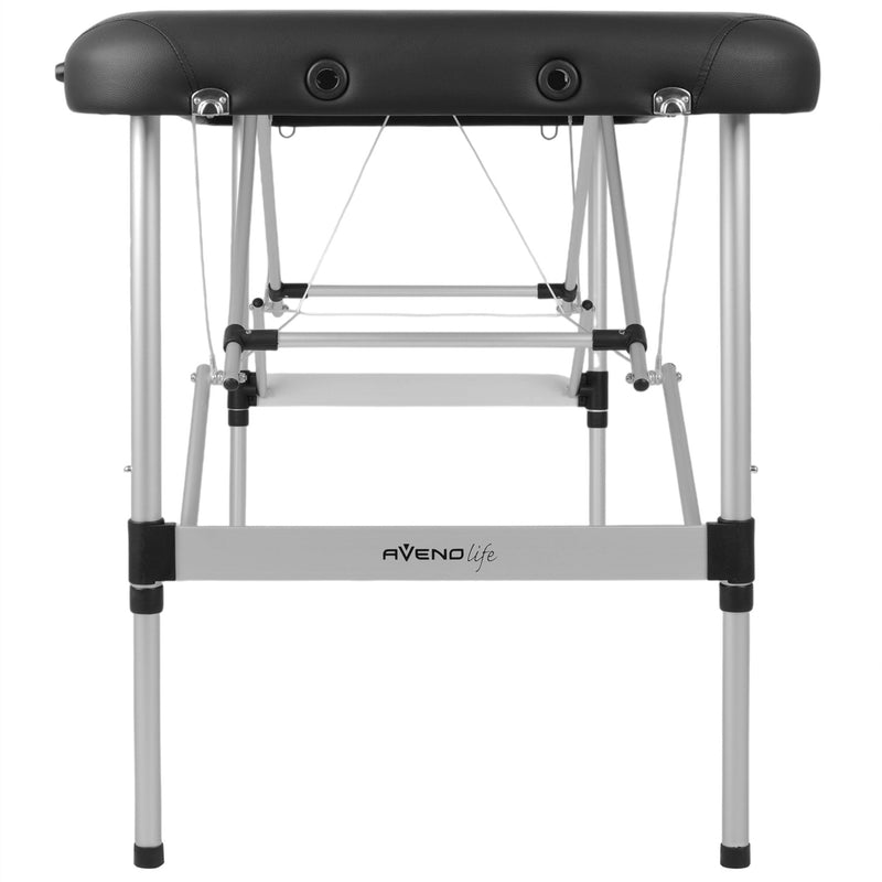Habys Adele Portable Massage Table 70 Comfy Base K515 - Black - SalonServe Hair & Beauty Supplies Ltd