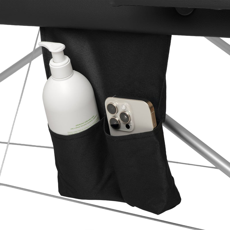 Habys Adele Portable Massage Table 70 Comfy Base K515 - Black - SalonServe Hair & Beauty Supplies Ltd