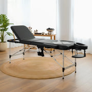 Habys Adele Portable Massage Table 70 Comfy Base K515 - Black - SalonServe Hair & Beauty Supplies Ltd