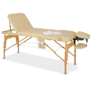 Habys Bianca Portable Massage Table Comfy Base K533 - Beige - SalonServe Hair & Beauty Supplies Ltd