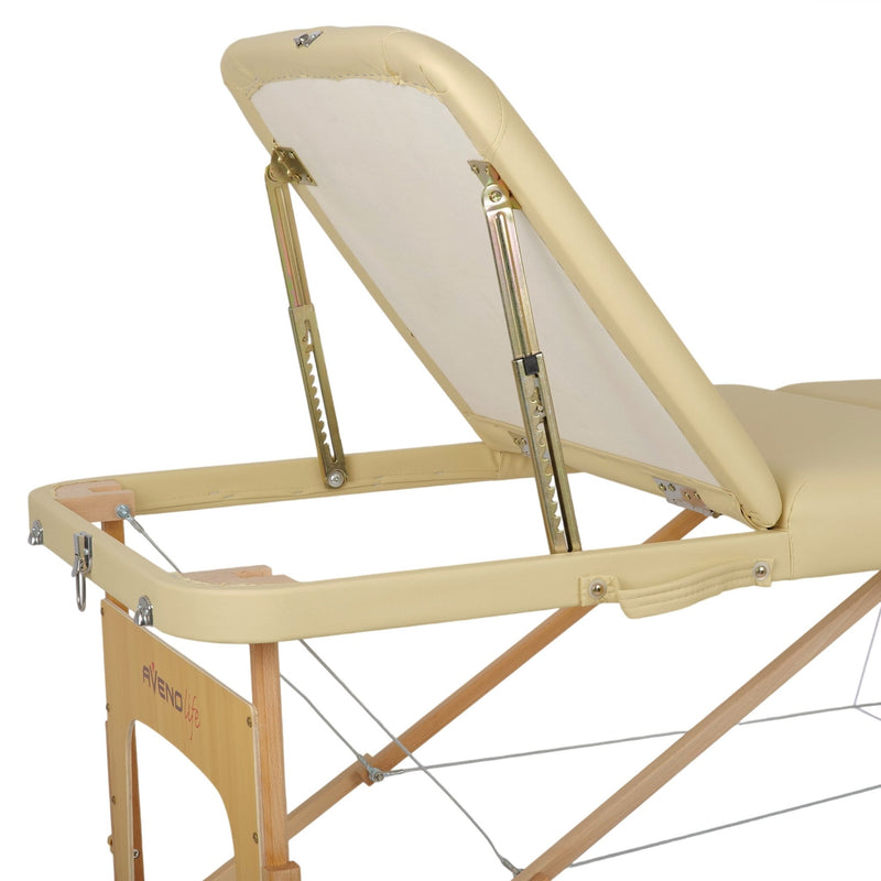 Habys Bianca Portable Massage Table Comfy Base K533 - Beige - SalonServe Hair & Beauty Supplies Ltd