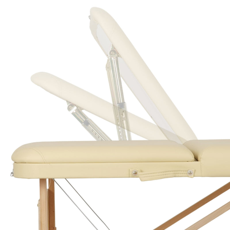 Habys Bianca Portable Massage Table Comfy Base K533 - Beige - SalonServe Hair & Beauty Supplies Ltd